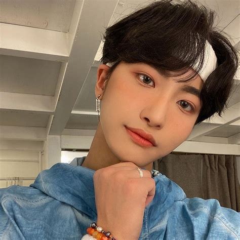 Seonghwa Ateez Icon Selca Chokers Hoop Earrings Nose Ring Necklace