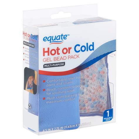 Equate Multi Purpose Hot Or Cold Gel Bead Pack Walmart Walmart