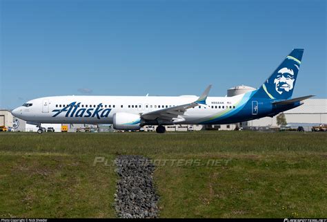 N958AK Alaska Airlines Boeing 737 9 MAX Photo By Nick Sheeder ID