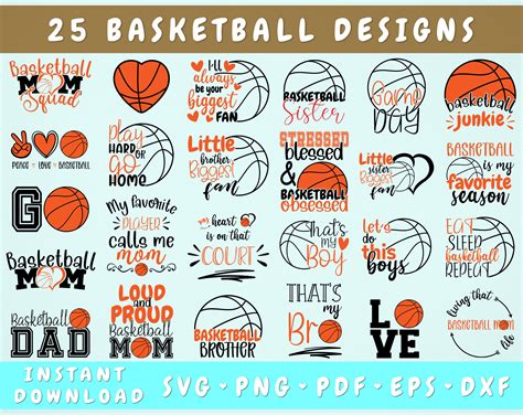 Basketball Quotes & Sayings SVG Bundle | TheHungryJPEG | TheHungryJPEG