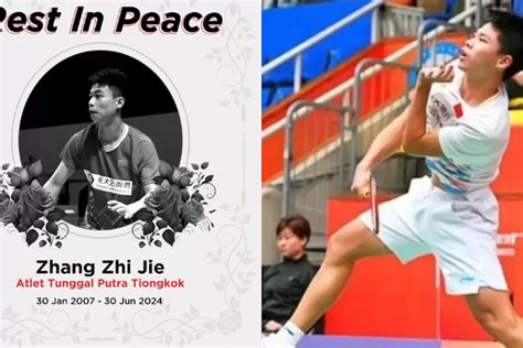 Profil Zhang Zhi Jie Atlet Bulu Tangkis Asal China Meninggal Dunia