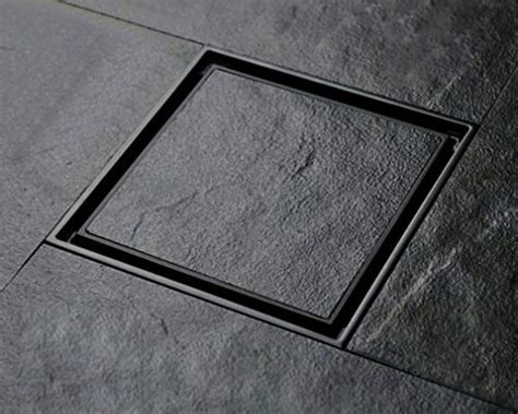 Jual Floor Drain Fsd Black Tile Insert Smart Drain Anti Bau Dan