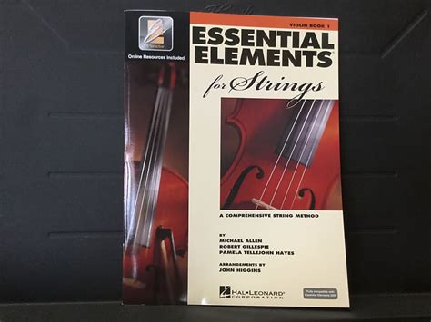 Essential Elements For Strings Violin Book 1 Reverb