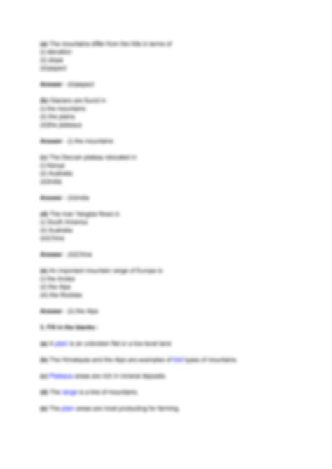 Major Landforms Of The Earth 4