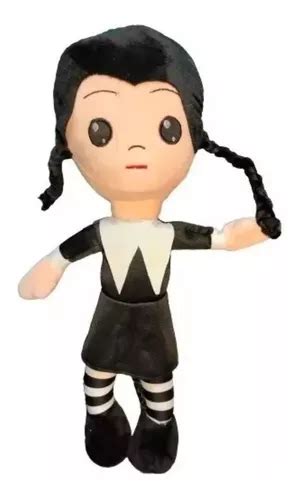 Peluche Merlina Addams Wednesday Locos Addams Cm Meses Sin Intereses