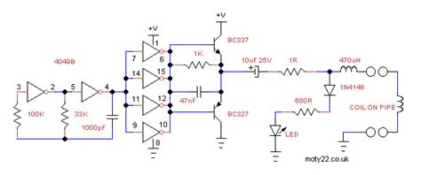 Electronic Descaler Circuit Diagram