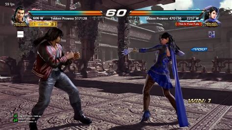 Tekken 7 Nameless Lei Vs Minhler Zafina YouTube