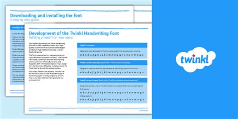 Free Child's Handwriting Fonts Guide | Handwriting Font