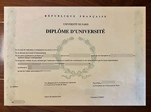 How To Order A Fake Universit De Paris Diploma In France