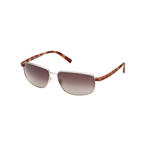 Timberland Tb 9325 32h Gold Sunglasses Man