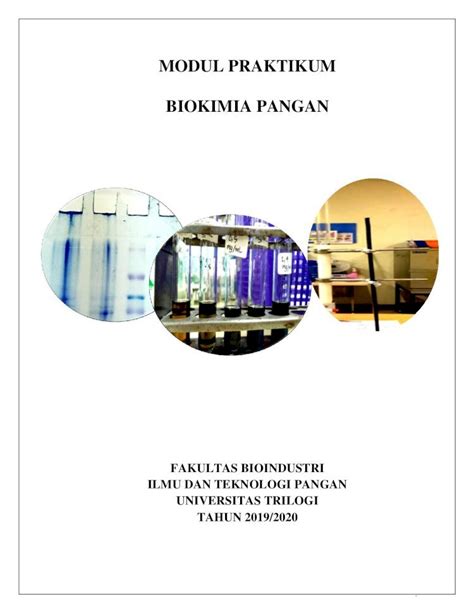 Pdf Modul Praktikum Biokimia Panganinfo Trilogi Ac Id Repository