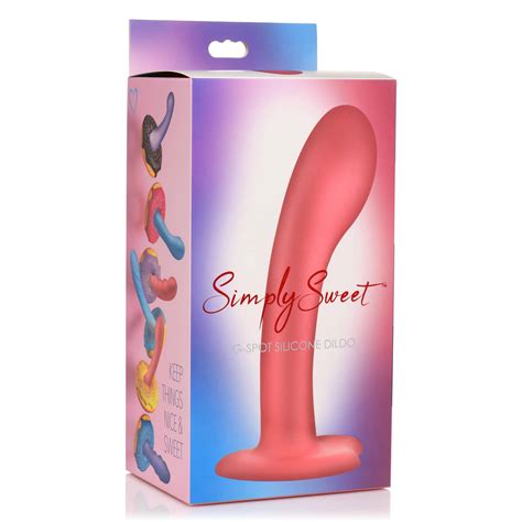 G Spot Silicone Pink Dildo The BDSM Toy Shop