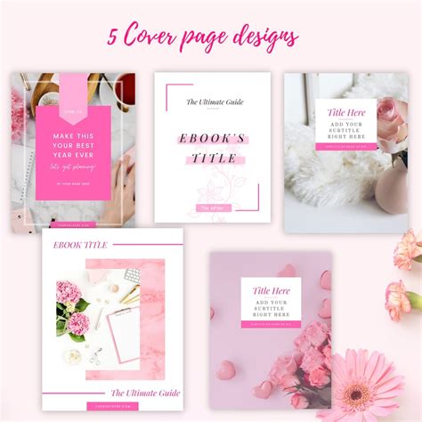 Ebook Template Canva Women Entrepreneur Ebook Template Etsy