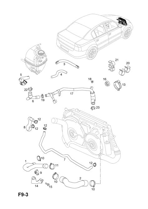 Opel Vectra C Hoses And Pipes Contd Opel Epc Online