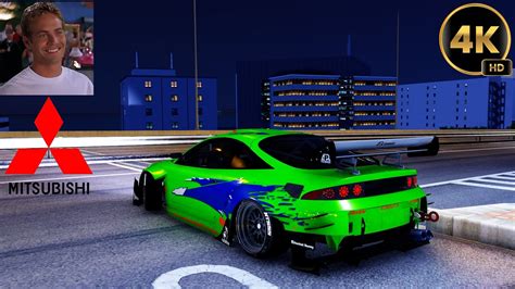 Mitsubishi Eclipse Hp Paul Walker Shutoko Assetto Corsa K