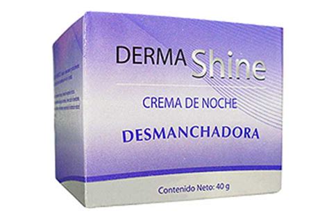 Derma Shine Crema Desmanchadora De Noche Productos Emq