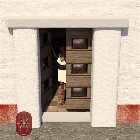 Roman Simple Plebeian Domus 3d Models Thenextlevel01