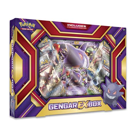 Pokémon Tcg Gengar Ex Box Promo And Oversize Card Pokémon Ex Trading Card Game