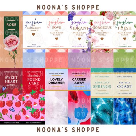 Bath Body Works Bbw Ml Ml Ml Shopee Philippines