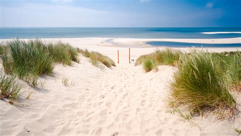 Maasvlakte Beach In Rotterdam Stock Photo - Download Image Now ...