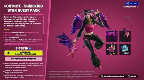 NUEVA SKIN NEBLINA ESTELAR NUEVA TIENDA FORTNITE HOY 17 04 24