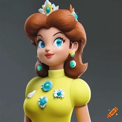 Portrait Of Princess Daisy Morphing Into Chloe Bourgeois