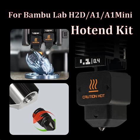 Jual New H2D Hotend Kit For Bambu Lab A1 A1 Mini Fast Speed Hot End