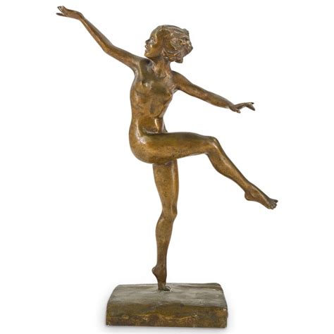Sold At Auction Gertrude Colburn American 1886 1968 Nude Dancer Bronze