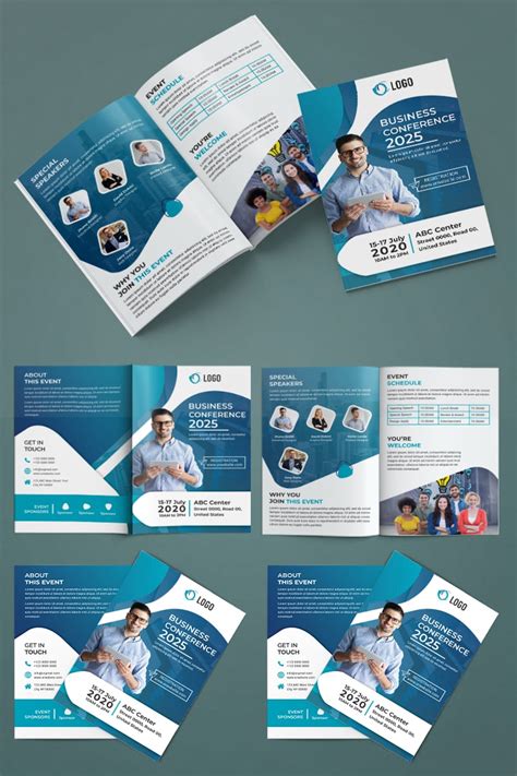 Creative Bi Fold Brochure Design Templates Entheosweb