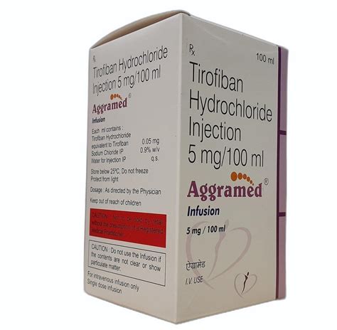 Mg Tirofiban Hydrochloride Injection For Treatment Of Cancer