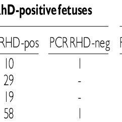 Fetal RHD Genotyping From The Maternal Plasma By Allele Specific PCR