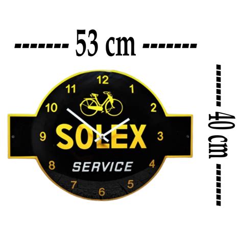 Horloge Maill E Solex Service Garage Atelier Les Horloges Le