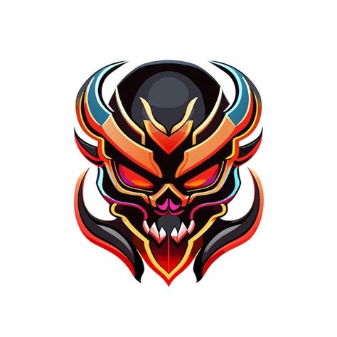 Vektor Detaillierte Esports Maskottchen Gaming Logo Design Vorlage