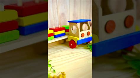 Carreta Pedagógica brinquedo educativo em madeira brinquedo para