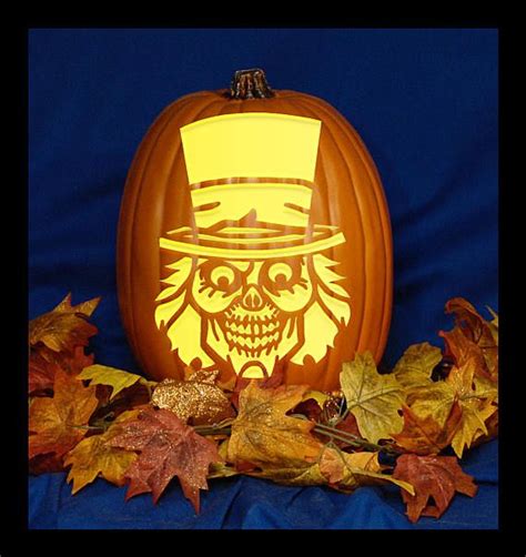 Hatbox Ghost Pumpkin Carving Scary Pumpkin Carving