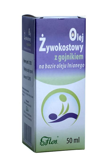 Flos olej żywokostowy z gojnikiem na bazie oleju lnianego 50 ml