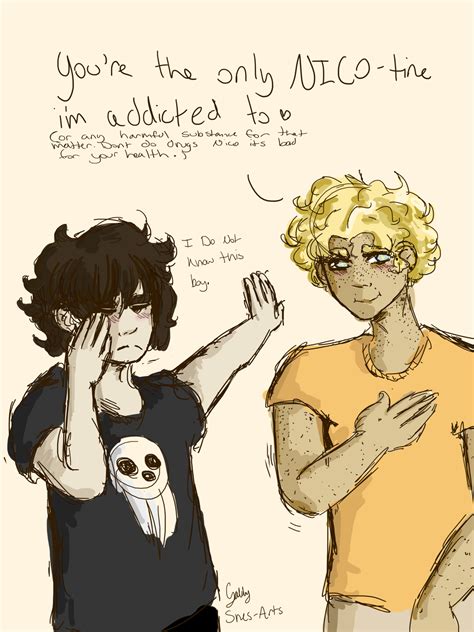 Percy Jackson Solangelo Fanart