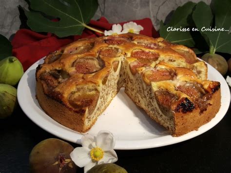 Gâteau moelleux d automne aux figues et aux noix Recette par Clarisse