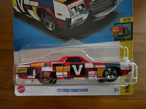New Hot Wheels Ford Ranchero Hw Art Cars Series Rare Ute Truck Picclick Au