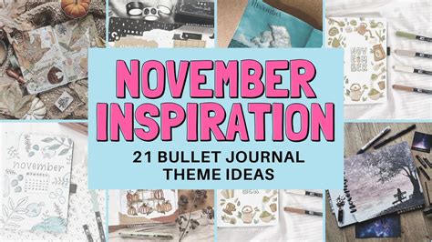 NOVEMBER BULLET JOURNAL THEMES 21 Inspirational And Easy Bullet