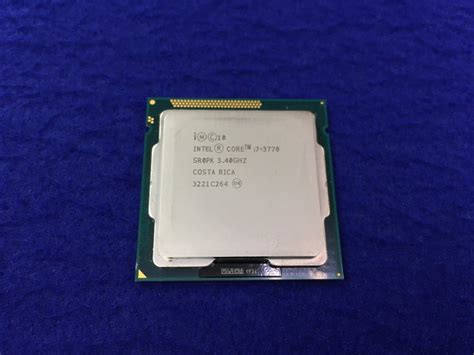 Yahoo!オークション - ユ L4194 intel CPU COre i7-3700 (3.40GHz) SR0...
