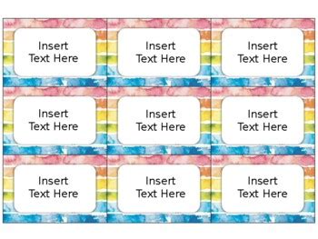 Hot Air Balloon Classroom Decor Editable Name Tags By April Showers