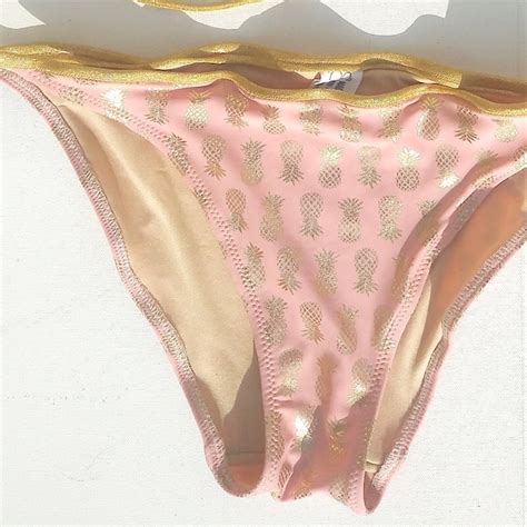 Pineapple Bikini Etsy