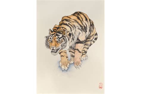 Tiger Watercolor Graphic By Nevinci · Creative Fabrica