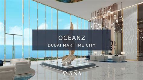 Oceanz By Danube Dubai Maritime City Ayana Properties Youtube