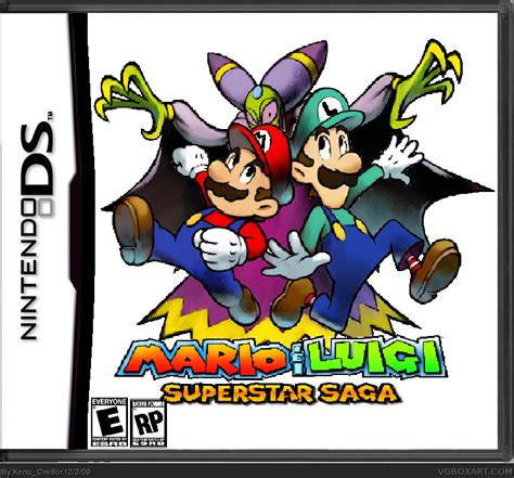 Mario And Luigi Superstar Saga Cover Art