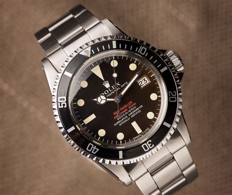 Vintage Of The Week The Rolex Double Red Sea Dweller Bob S Watches