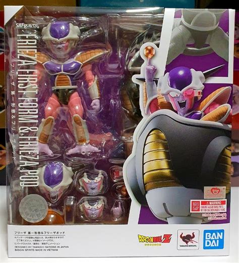 Sh Figuarts Shf Dragon Ball Z Frieza First Form And Freeza Pod