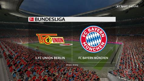 Live 1.FC Union Berlin Vs FC Bayern Munich Streaming Online