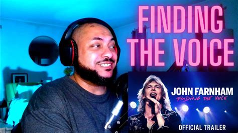 AMERICAN REACT TO JOHN FARNHAM FINDING THE VOICE Official Trailer